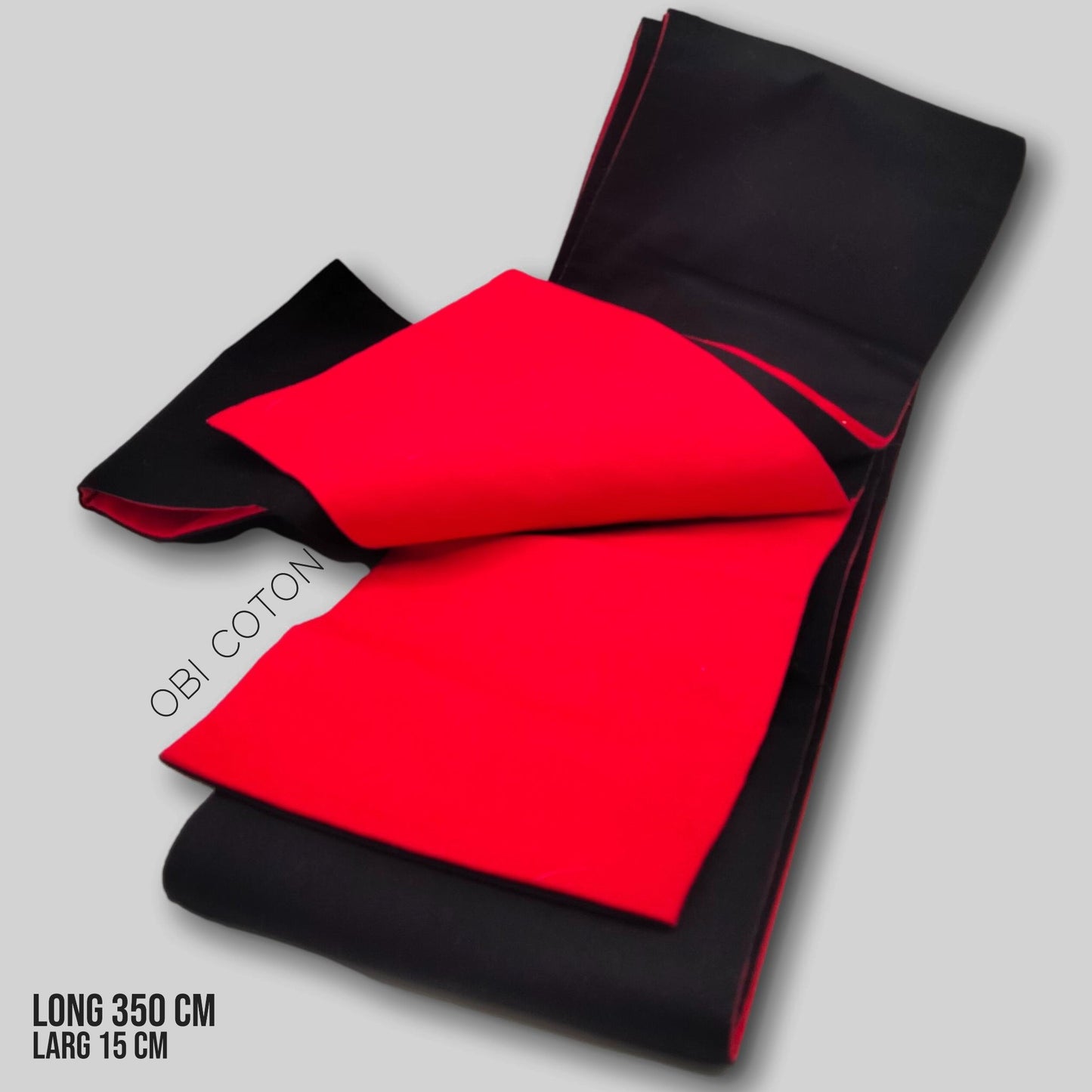 ceinture obi coton