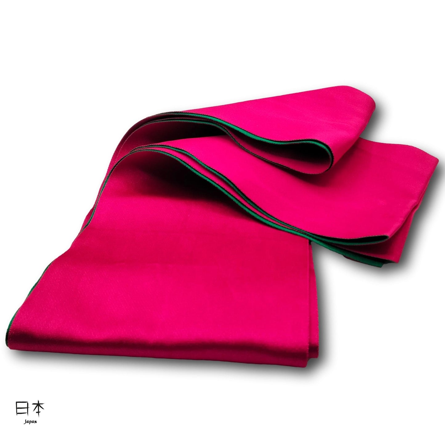 ceinture obi soie rose