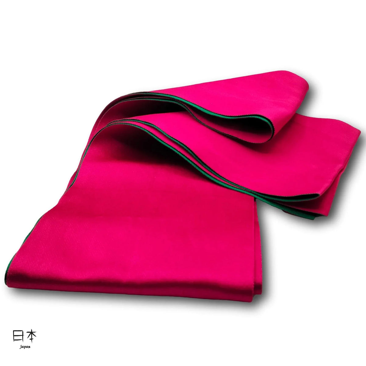 ceinture obi soie rose