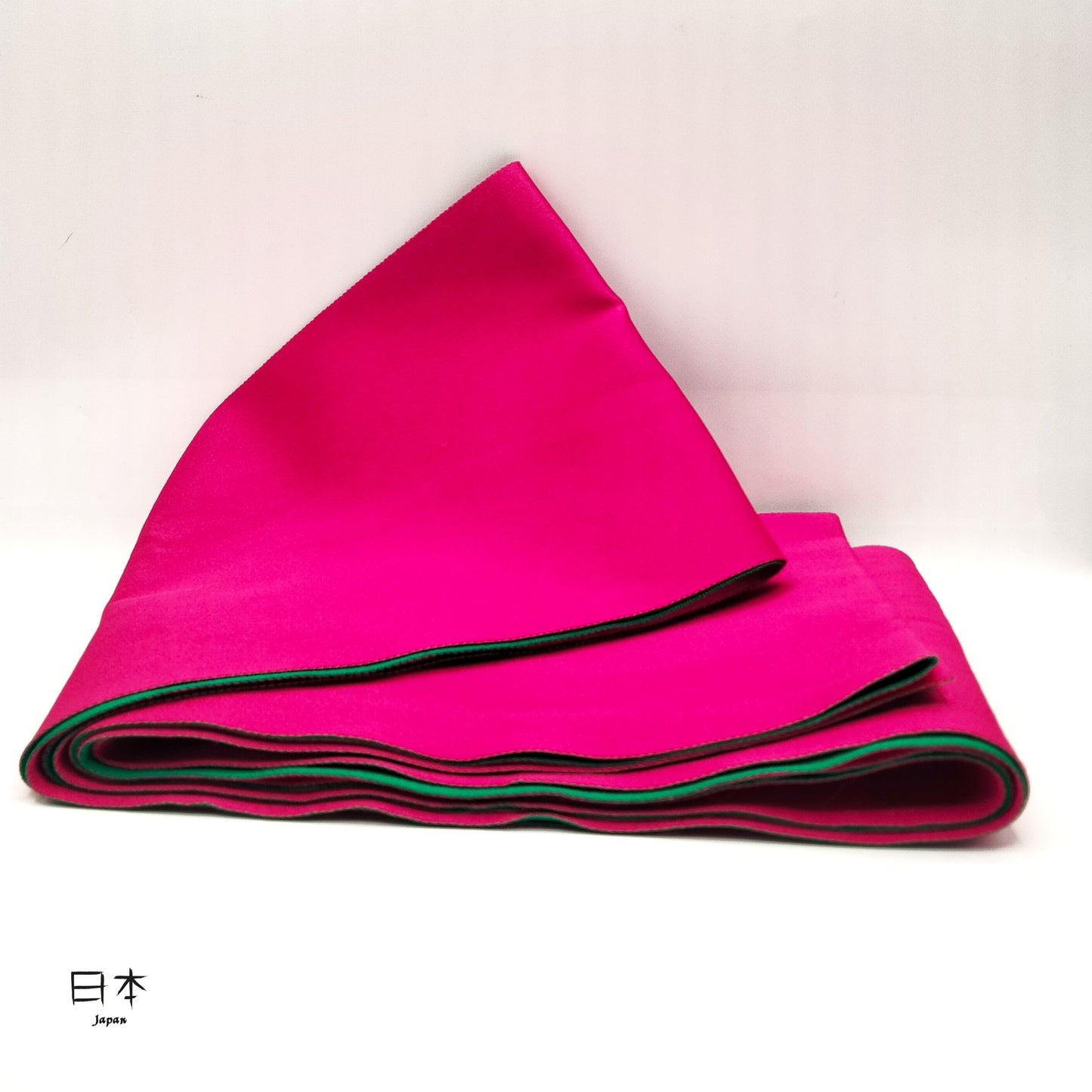 ceinture obi soie rose