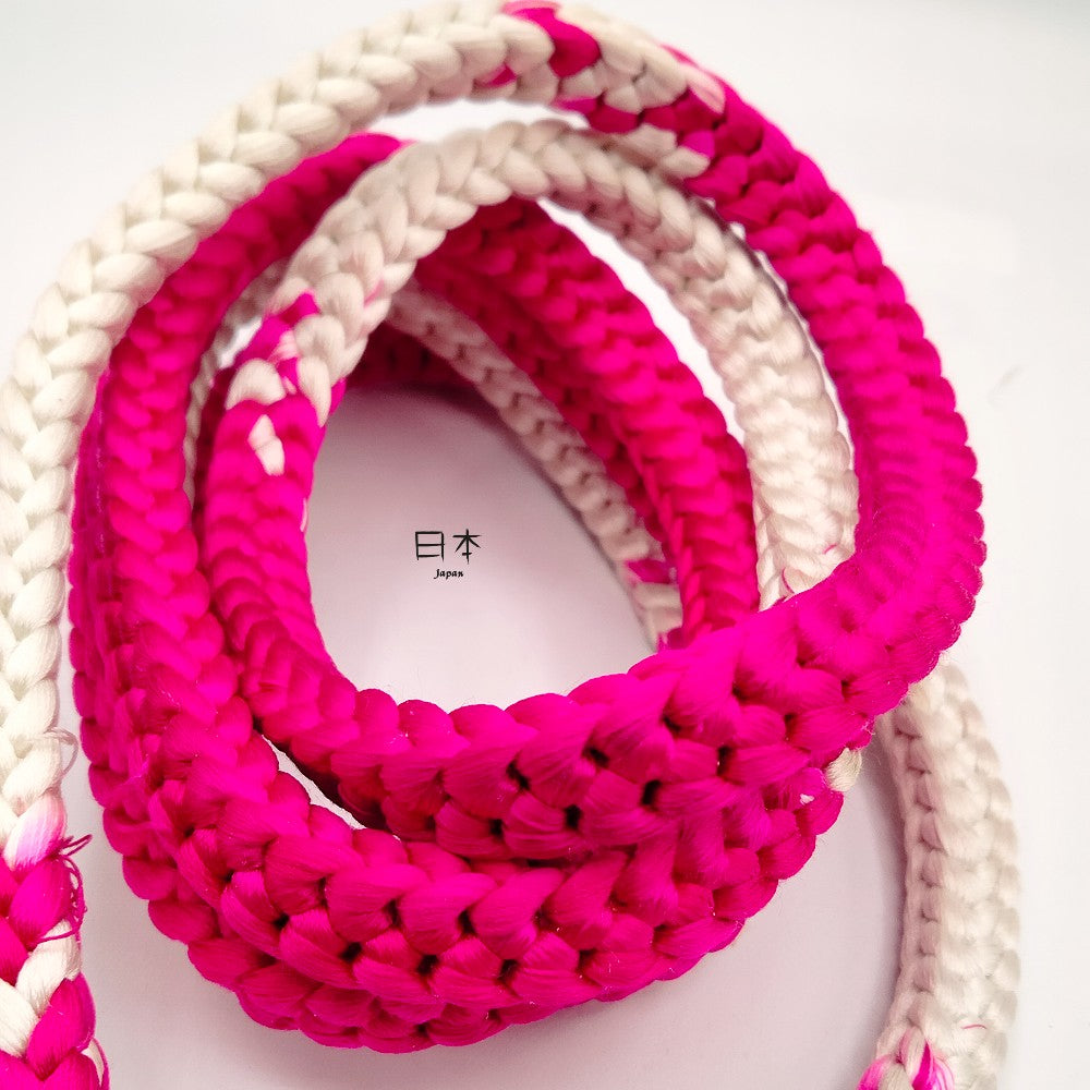 ceinture tressée en soie