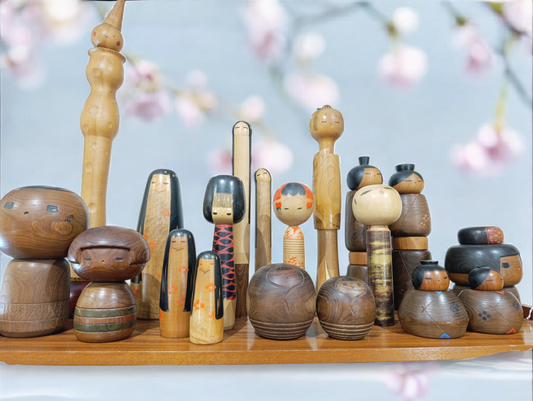 Les poupées kokeshi, la douceur fascinante du  Japon chez vous