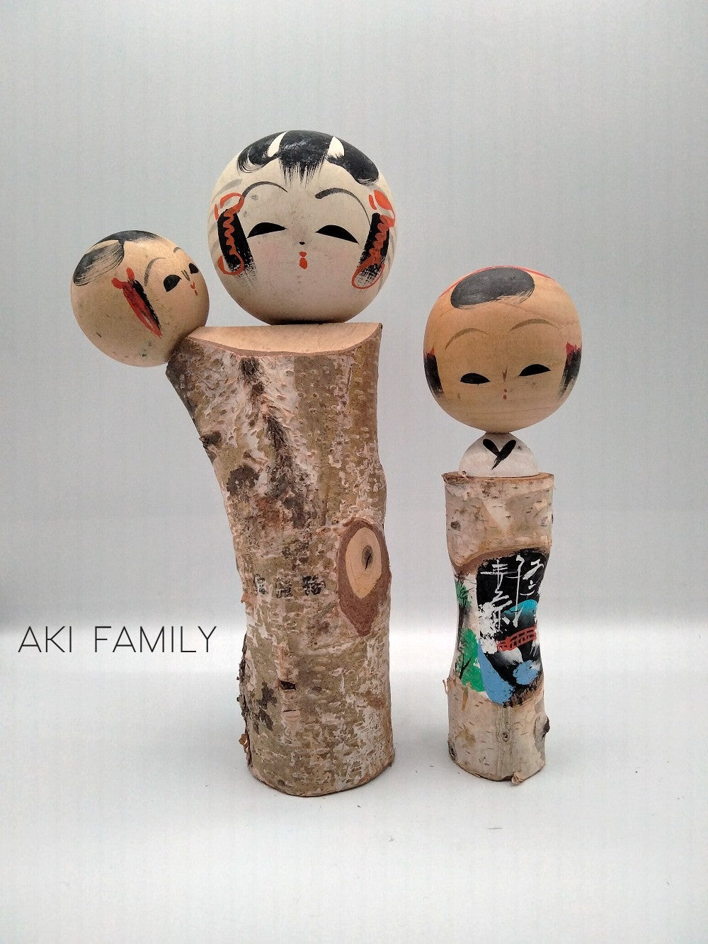 famille de poupées japonaises