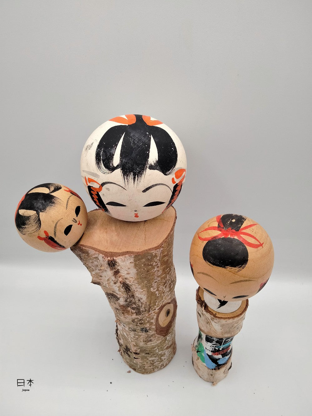 famille de poupées japonaises